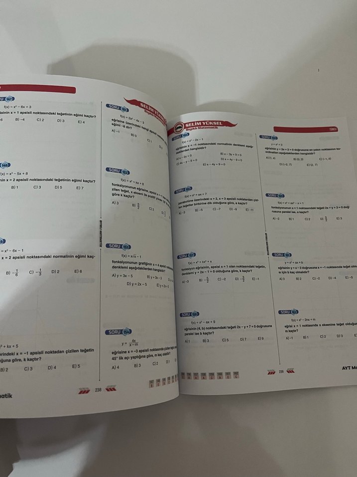 80 Günde AYT Matematik Kampı Video Ders Kitabı - Görsel 4