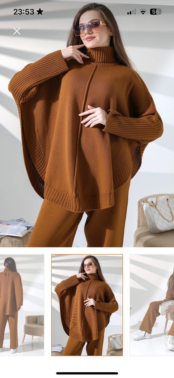 Panço Kazak Ve Boru Paça Pantolon İkili Takım - Görsel 2