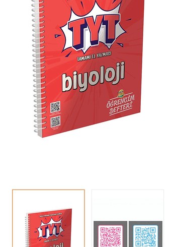 Tyt 3D Biyoloji Soru Bankası Ve Tyt Biyoloji Ders Notları - Görsel 2