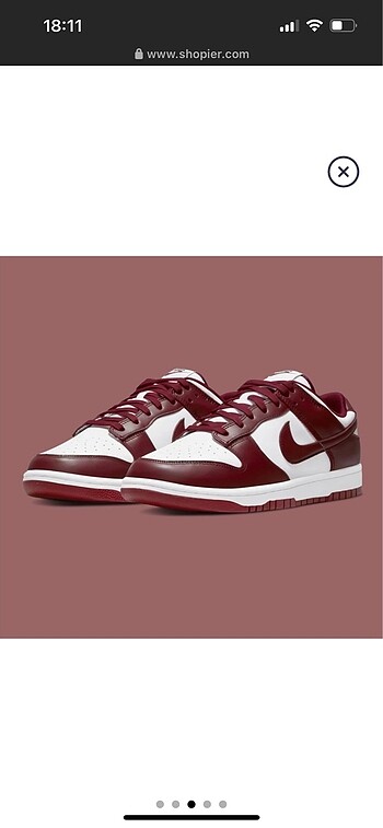 Nike Sb Dunk Low Bordeaux