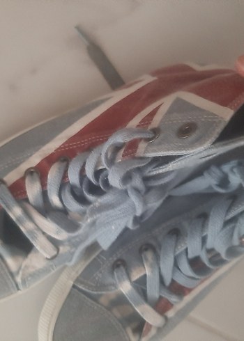 Diğer konvers Mavi Bağcıklı Kadın Spor Ayakkabı