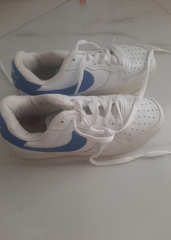 38 Beden Beyaz Nike Air Platform Spor Ayakkabı