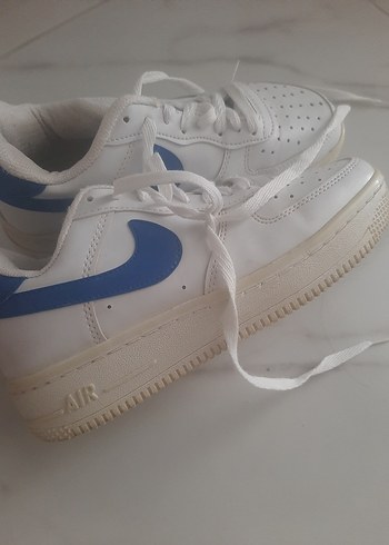 Beyaz Nike Air Platform Spor Ayakkabı