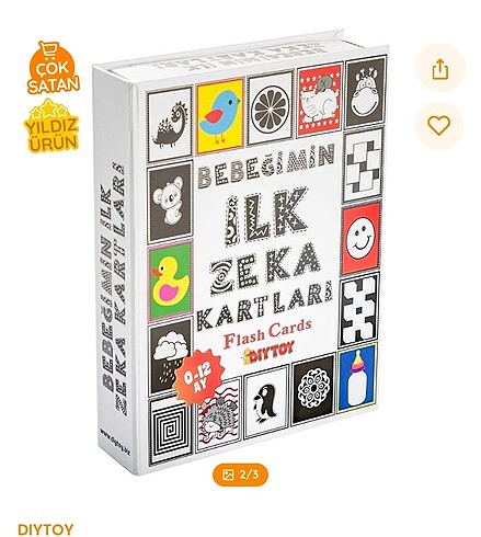 Bebek ilk zeka kartları