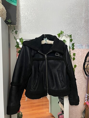 H&M siyah mont