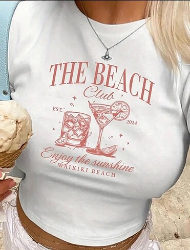 The Beach Crop Tshirt