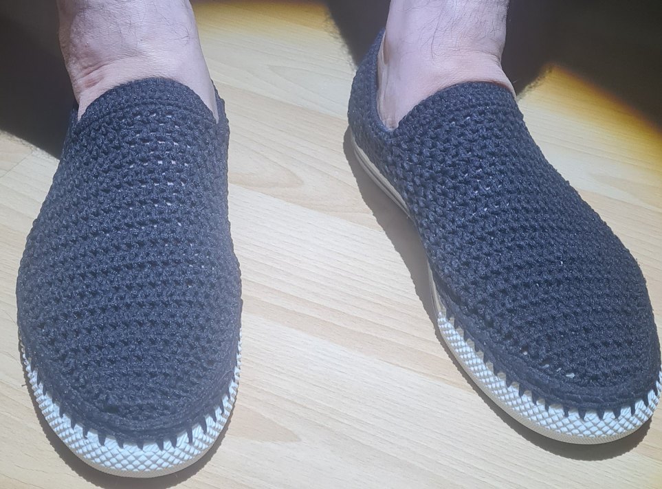 El Örgüsü Siyah Erkek Ayakkabı 43 numara siyah - Görsel 5