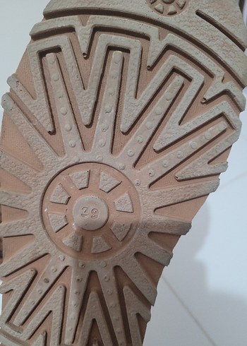 Kürklü Leopar Desenli Kadın Süet Bot - Görsel 3