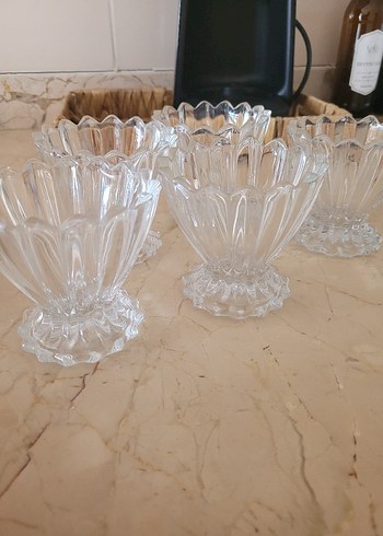 Şeffaf Cam Kase Seti - Görsel 5