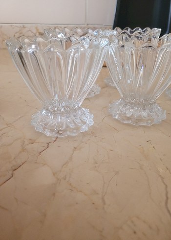 Şeffaf Cam Kase Seti - Görsel 4