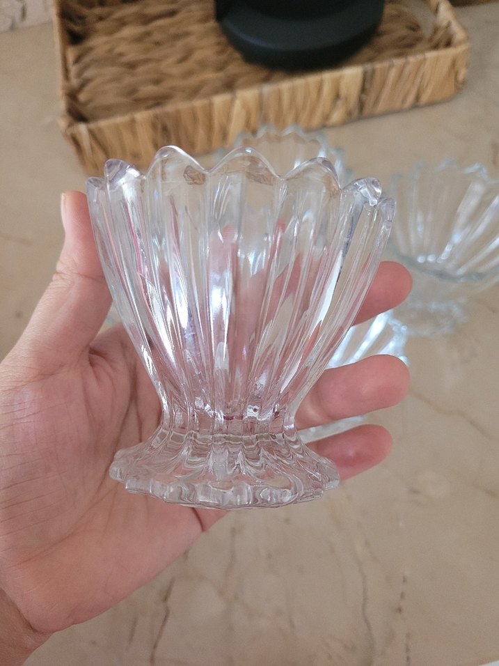 Şeffaf Cam Kase Seti - Görsel 2