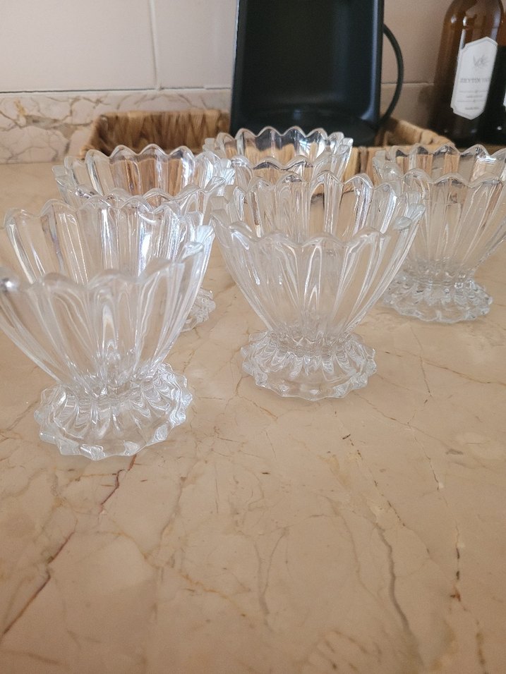 Şeffaf Cam Kase Seti - Görsel 5