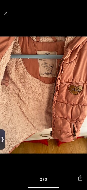 LC Waikiki Kız bebek mont