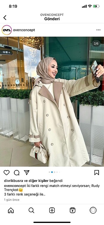 diğer Beden camel Renk Trençkot