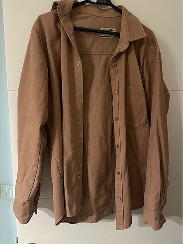 Oversize az kullanılmış ceket gömlek