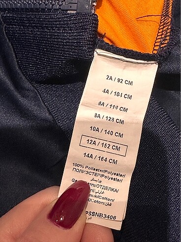 11-12 Yaş Beden B&G erkek çocuk eşotman takımı