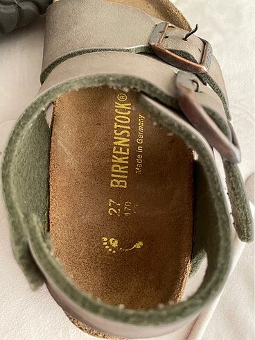 27 Beden camel Renk Birkenstock erkek çocuk sandalet