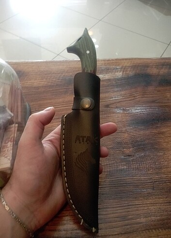  Beden yeşil Renk Avcı bıçağı 