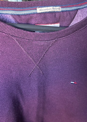 Mor Erkek Sweatshirt Bisiklet Yaka Uzun Kollu - Görsel 4