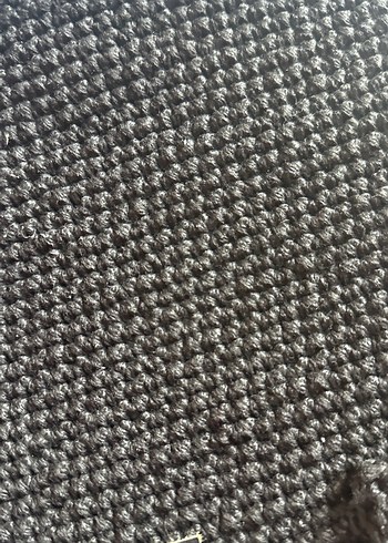 Siyah Örgü Kadın Çanta - Görsel 4