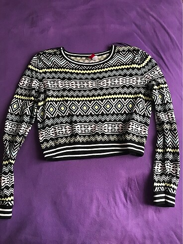 H&M kışlık crop