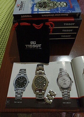 Tissot ORİJİNAL TİSSOT PR 50 SAFİR CAM SIFIR KADIN SAAT.