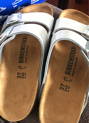 37 Beden gri Renk Birkenstock terlik