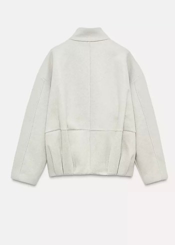 Zara Zara fermuarlı Oversize Bomber Ceket