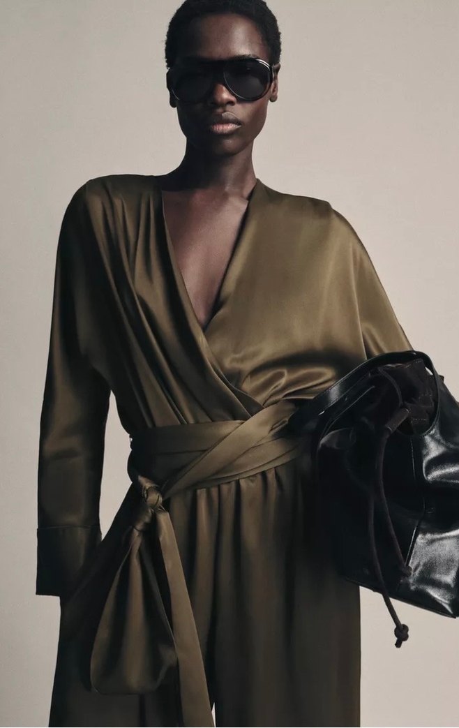 Zw collection saten balon paça tulum - Görsel 2