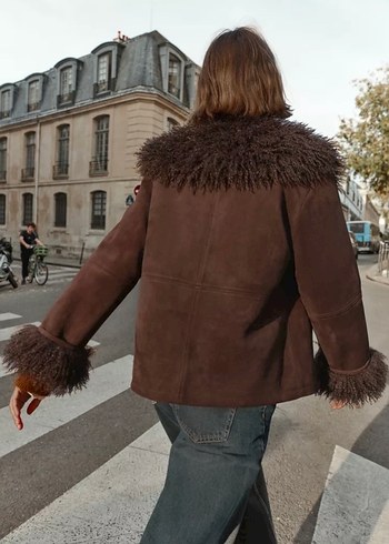 Zw collection çift taraflı suni kürk - Görsel 8