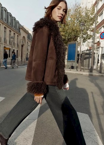 Zw collection çift taraflı suni kürk - Görsel 6