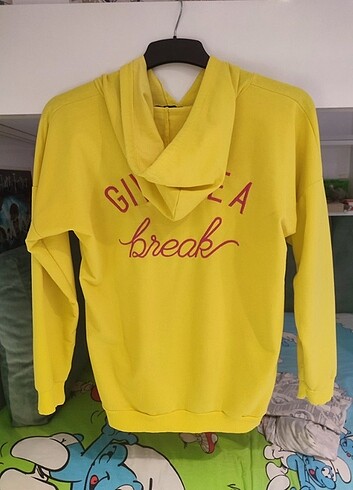 Trendyol Sarı Sweatshirt 