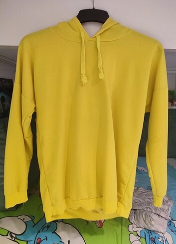 s Beden Trendyol Sarı Sweatshirt 