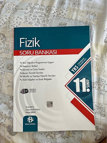 11.sınıf bilgi sarmal fizik test kitabı