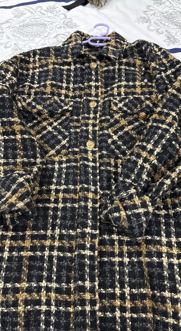 Düğmeli Uzun Kollu Kadın Gömlek - Görsel 2