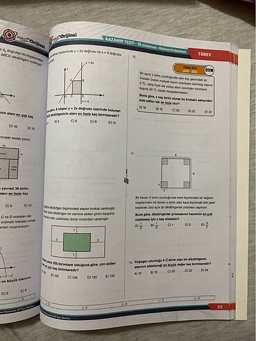 Beden Renk Ayt mikroorjinal matematik soru bankası