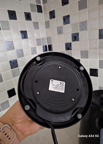 Siyah Elektrikli Çay Makinesi - Görsel 4