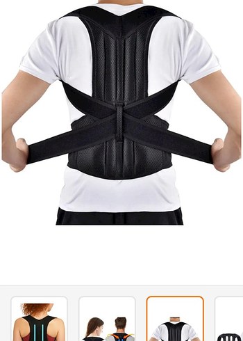 Siyah Destekleyici Bel fıtığı Korsesi - Görsel 3