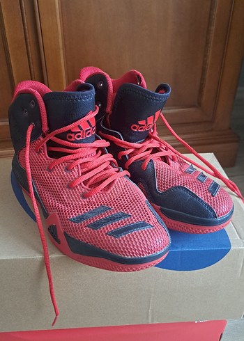 Adidas Kırmızı Baskketbol Ayakkabısı - Görsel 3