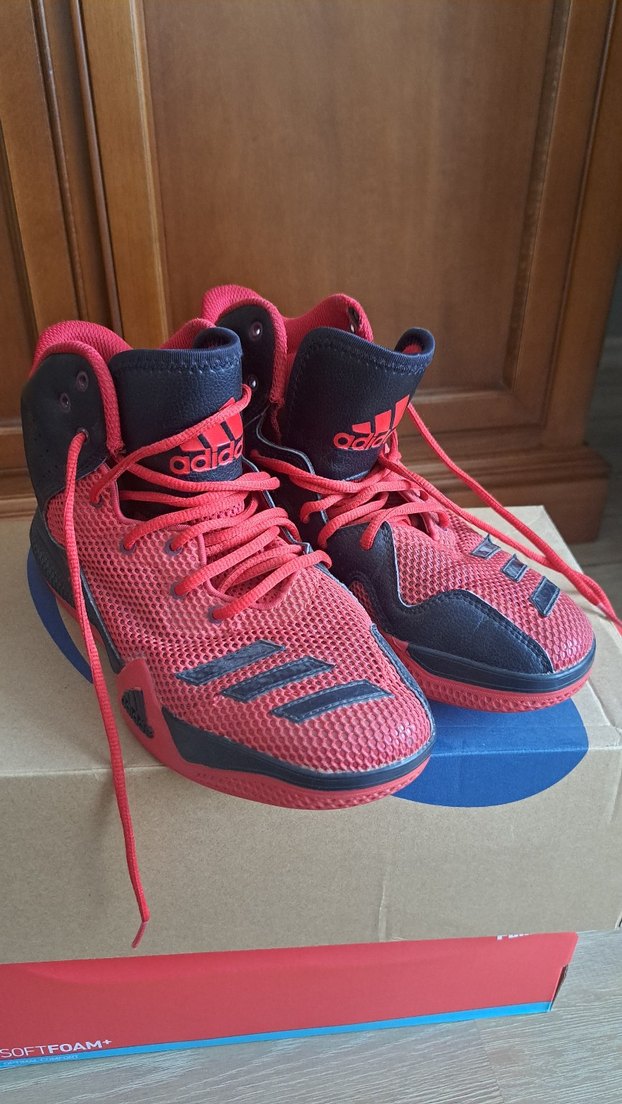 Adidas Kırmızı Baskketbol Ayakkabısı - Görsel 3