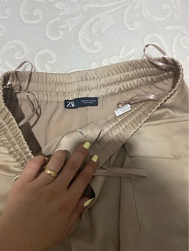 Zara zara saten şort