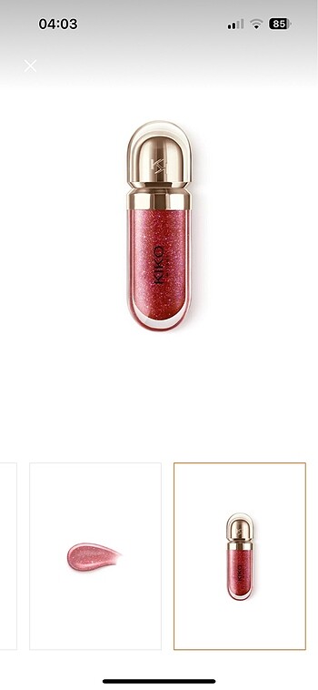  Beden Kiko gloss özel seri