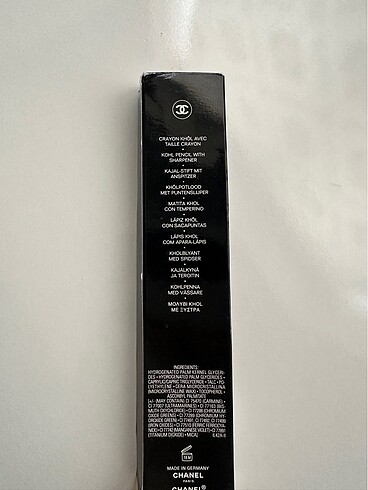 Beden Renk CHANEL göz kalemi eye pencil noir 61
