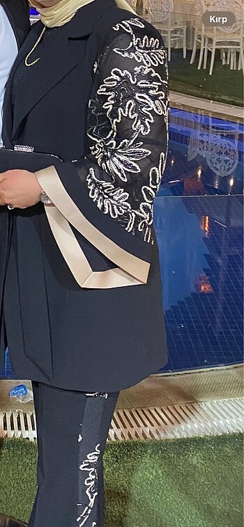 42 Beden siyah Renk Moda ilgi takım