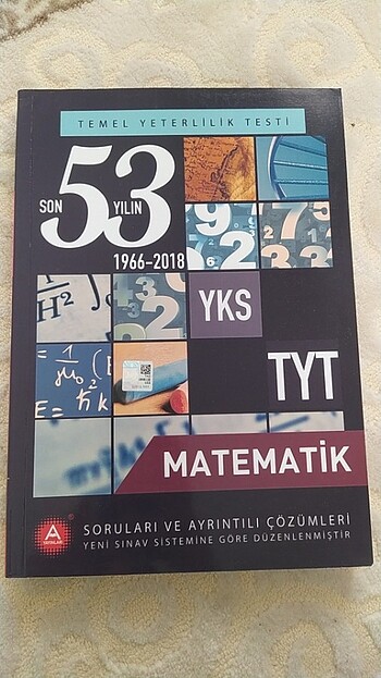 Tyt matematik son 53 yıl çıkmış sorular kitabı A yayınları 