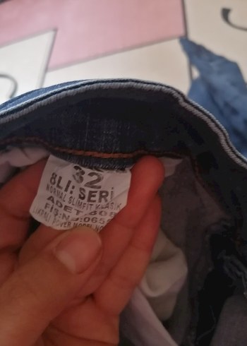 erkek kot şort - Görsel 3