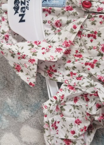 Kız bebek Çiçekli gömlek - Görsel 2