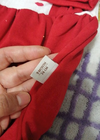 Kız Bebek Renkli Fırfırlı Tulum - Görsel 2