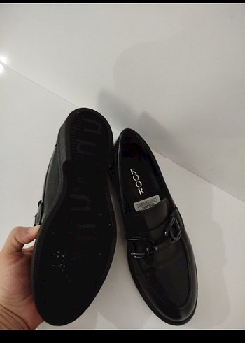 Tokalı Siyah Erkek Çocuk Loafer