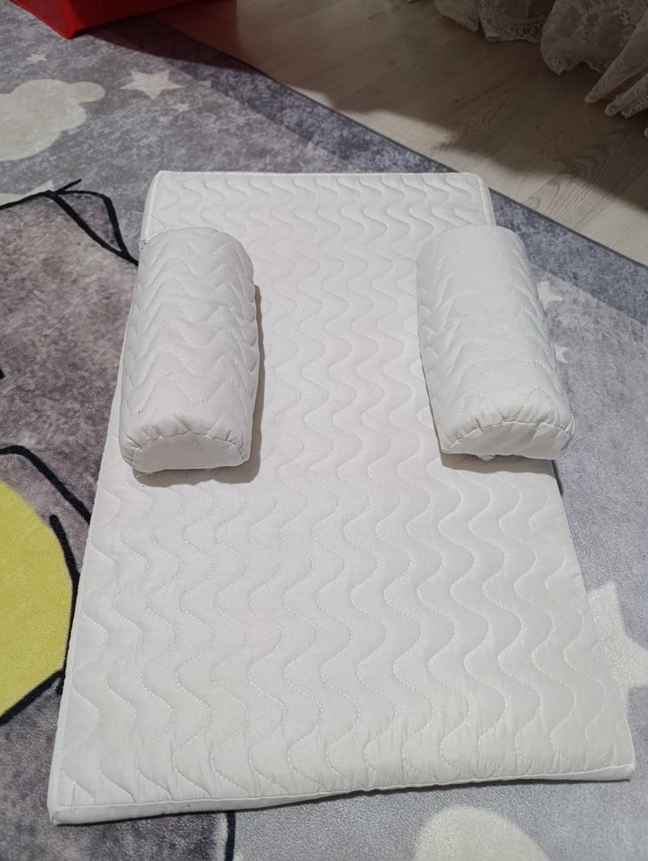 Bebek Eko Reflü Yastığı Beyaz - Görsel 4